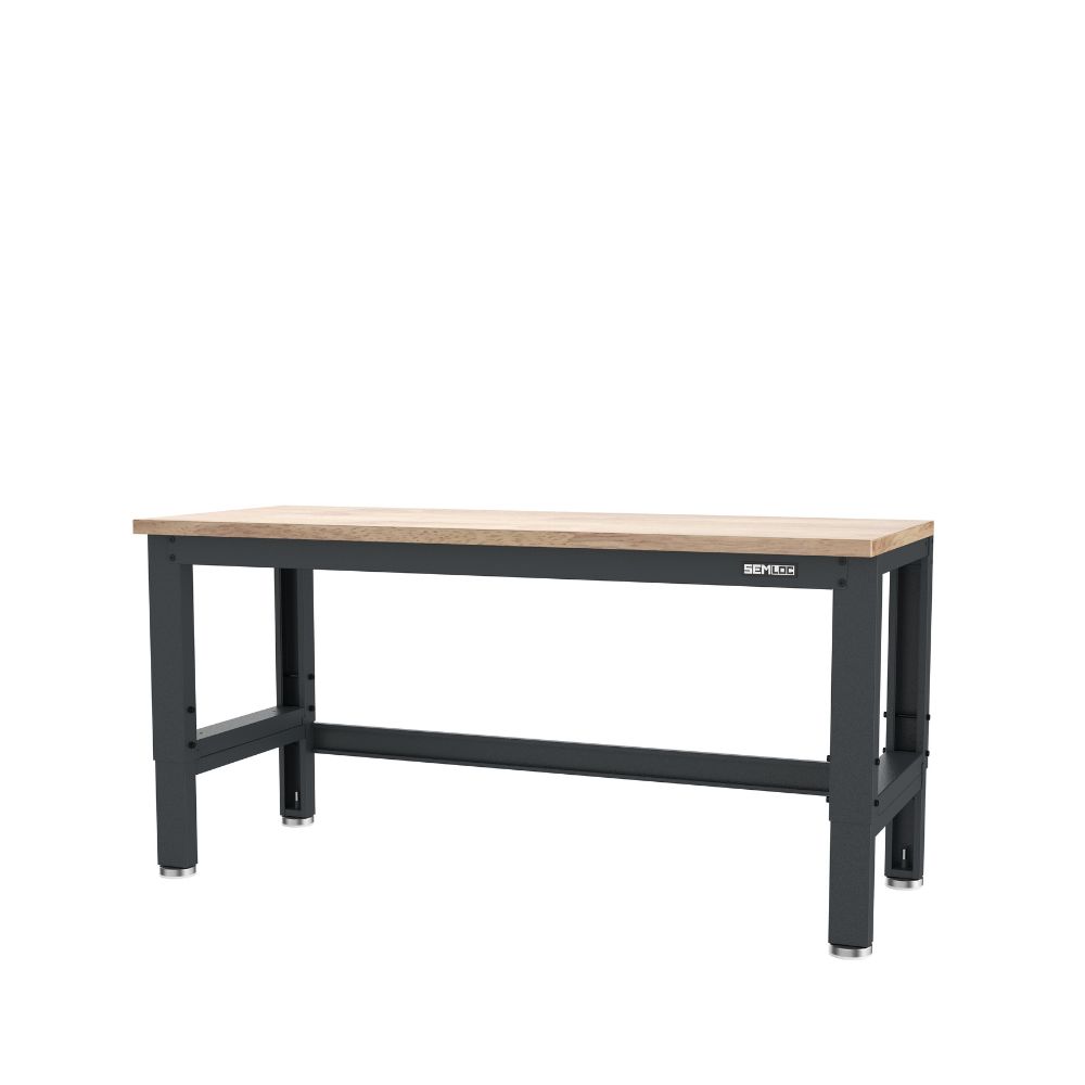 WorkSpace Werkbank 1,5 m Holz – höhenverstellbar